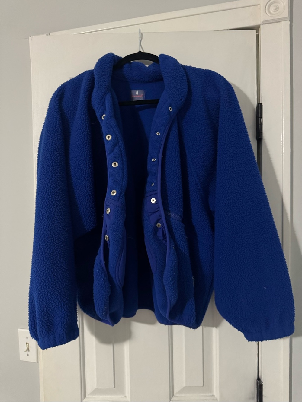 FP Movement by Free People Royal Blue Teddy Jacket